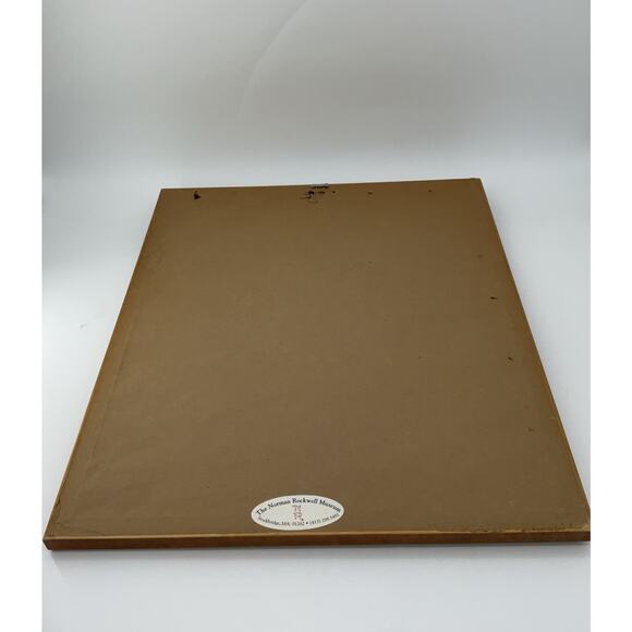 Vintage "A Serious Case" Print by Norman Rockwell /The Norman Rockwell Museum - Picture 4 of 5